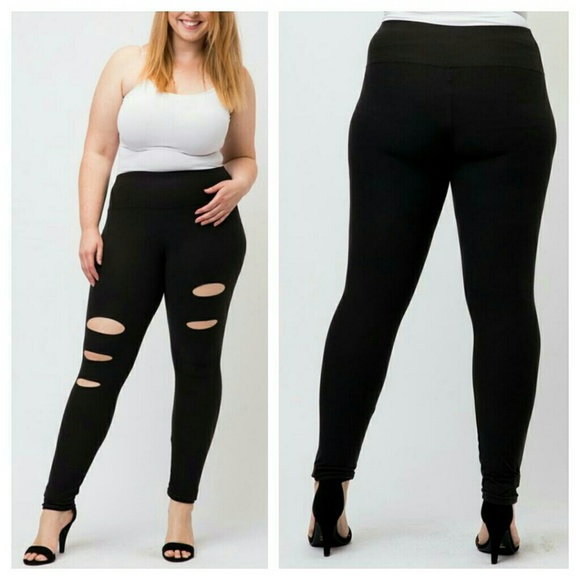 ➕Ripped Leggings - Picture 4 of 4